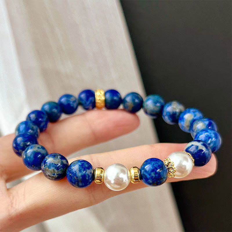 Bracelet Lazurite 8 mm - Sérénité et Équilibre