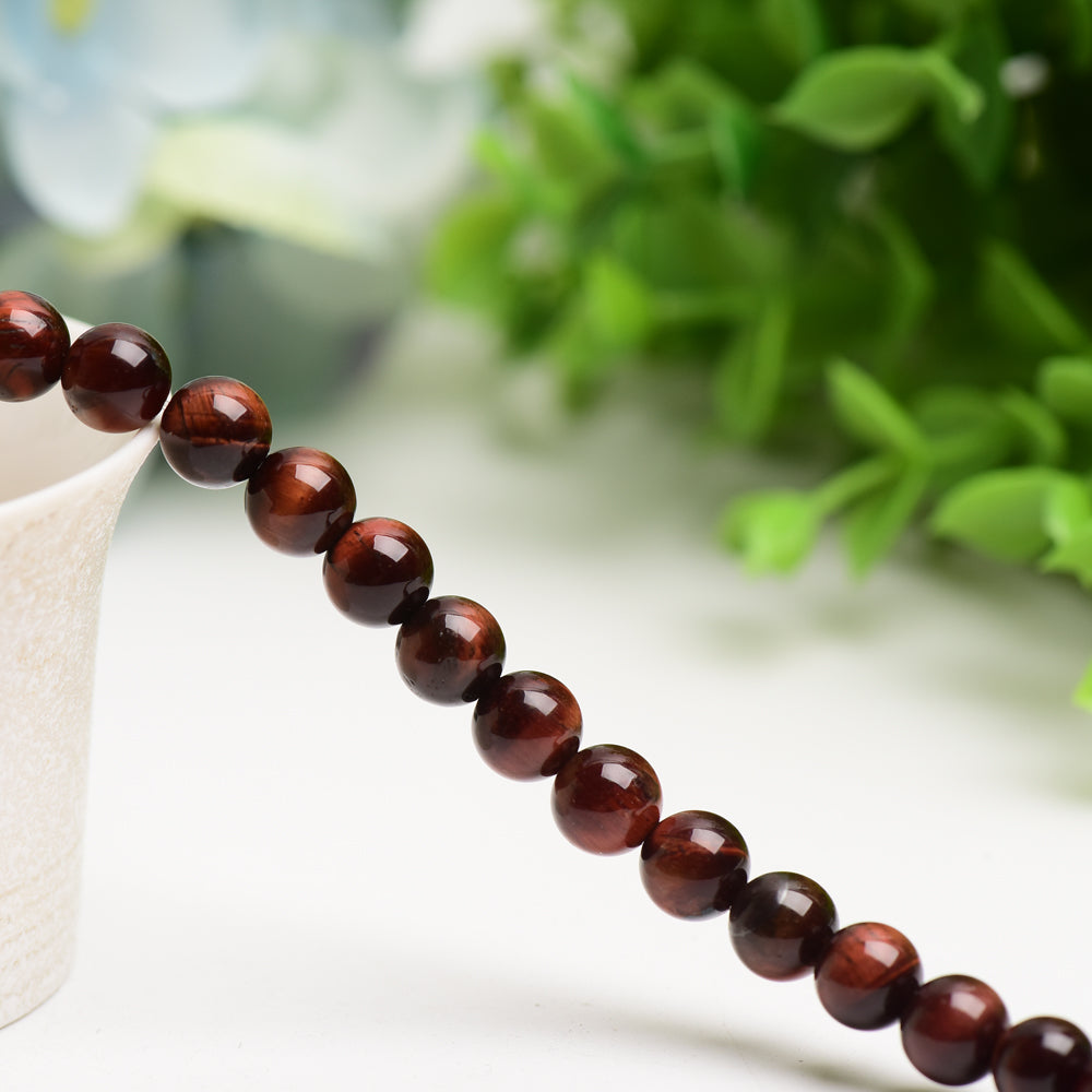 8mm Mixed Crystal Healing Beads String for Jewelry
