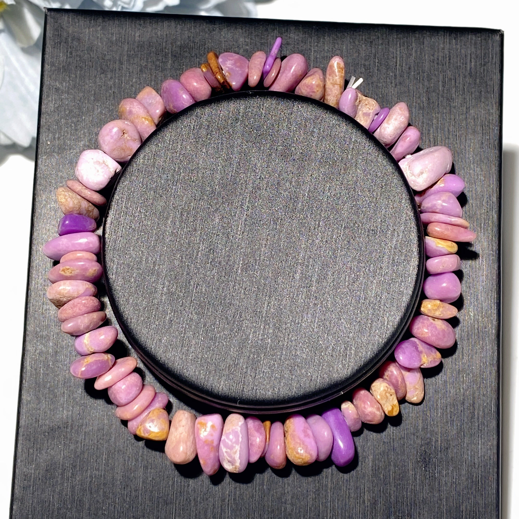 8mm Mixed Crystal Healing Bracelet for Spiritual Balance
