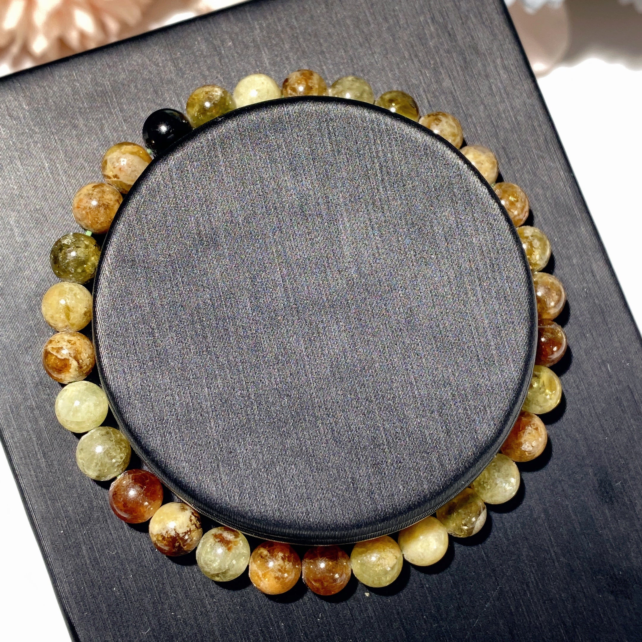 8mm Mixed Crystal Healing Bracelet for Spiritual Balance