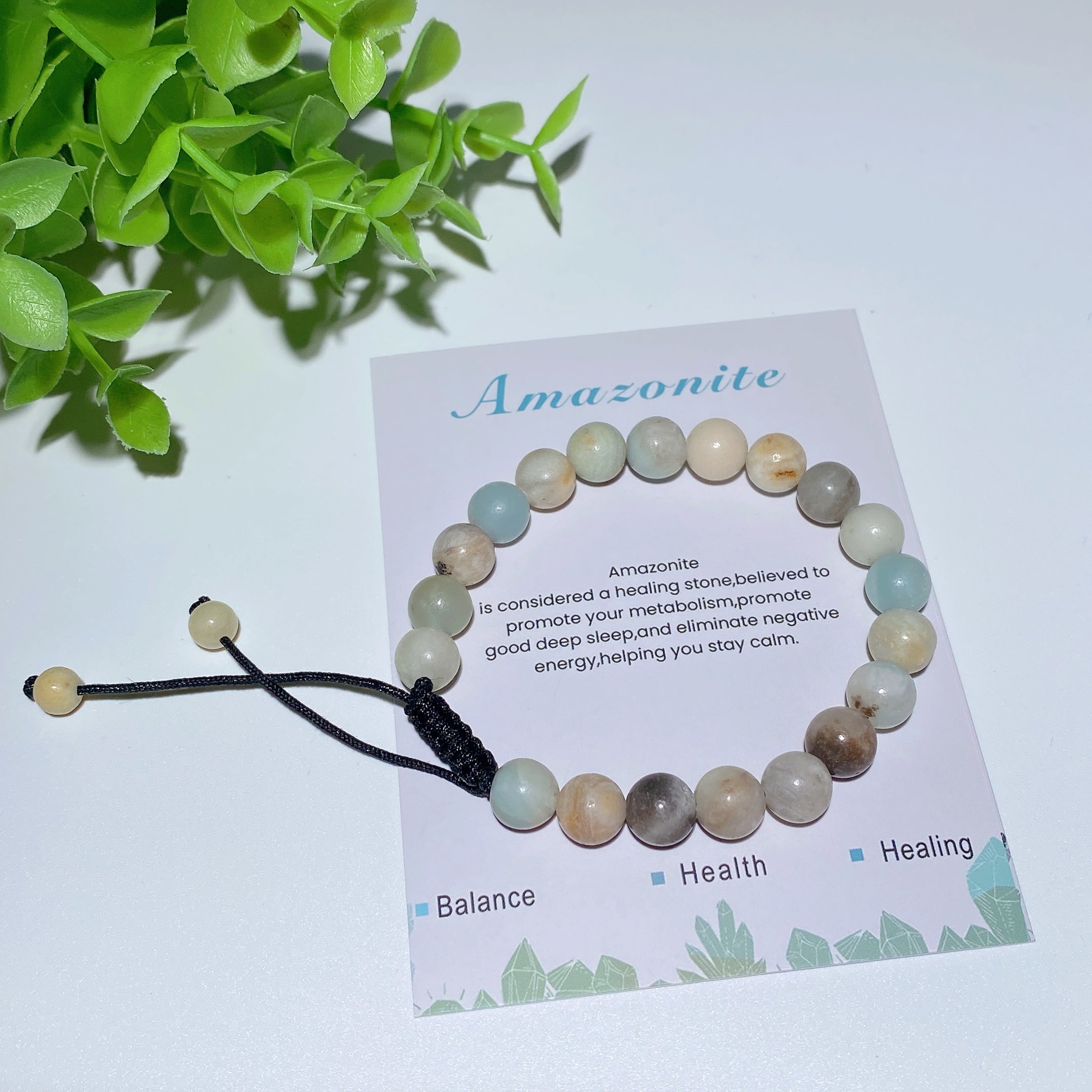 8mm Mixed Crystal Spiritual Bracelet for Healing and Protection