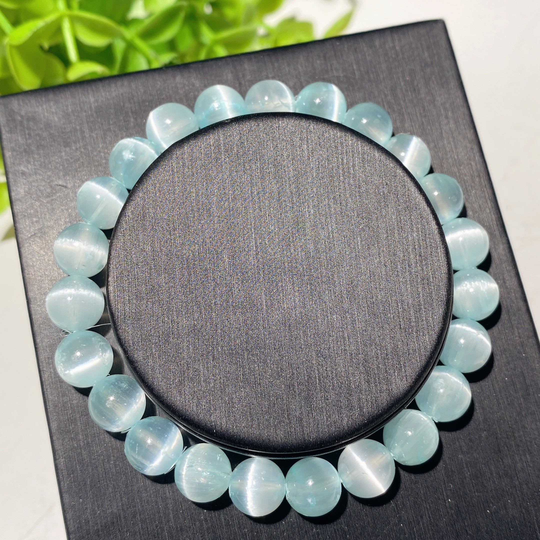 8mm Multi-Color Selenite Spiritual Healing Bracelet