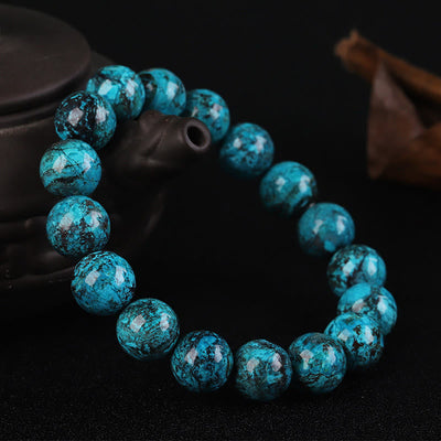 Bracelet Force et Courage en Pierre Phénix 8 mm