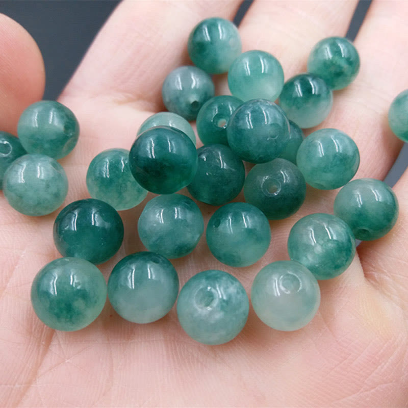Bracelet de paix et d'équilibre en jade quartzite de 8 mm pour la méditation