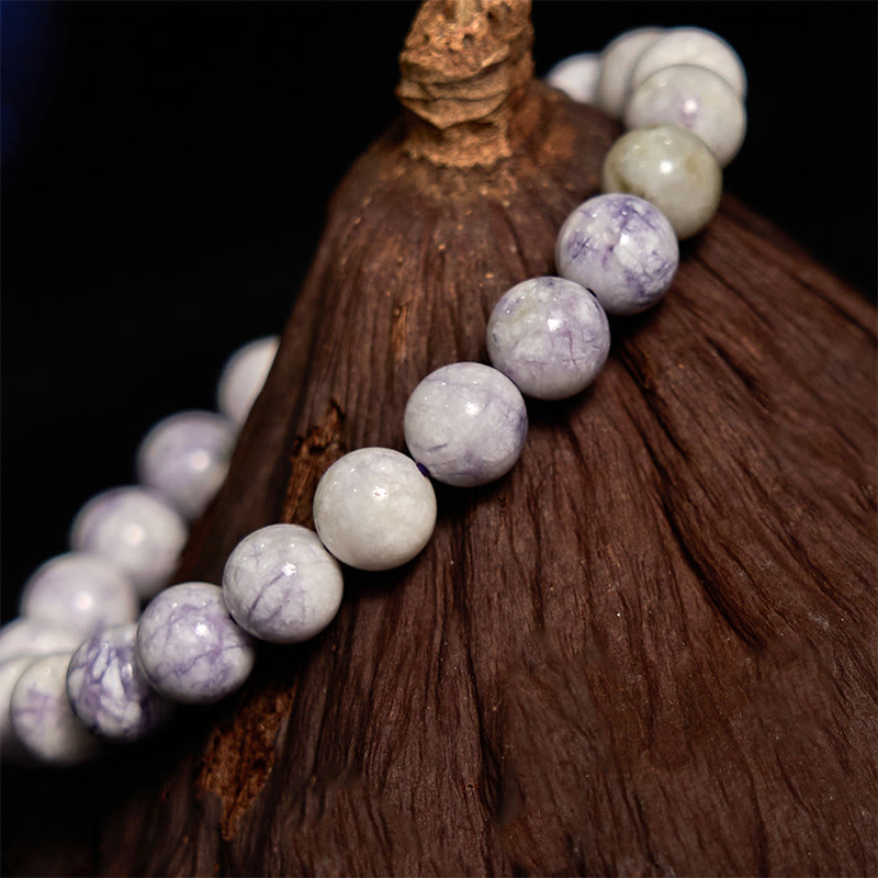 Bracelet en sodalite 8 mm pour l'harmonie, le calme et l'intuition