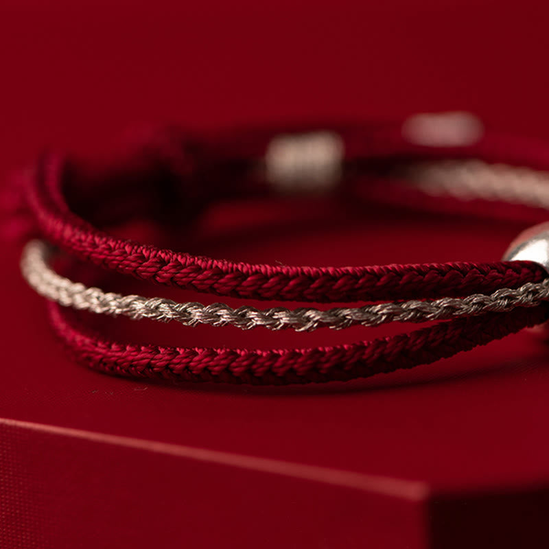 Bracelet tibétain Bouddha Zakiram de 8 mm pour la richesse et la protection