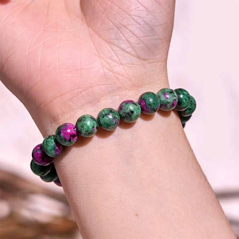 Bracelet d'équilibre en œil de tigre de 8 mm pour un soutien calme