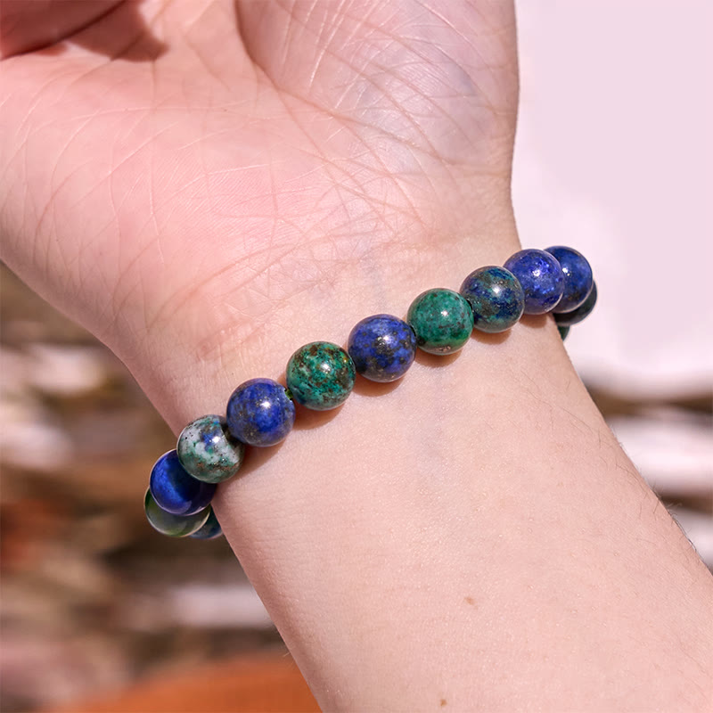 Bracelet d'équilibre en œil de tigre de 8 mm pour un soutien calme