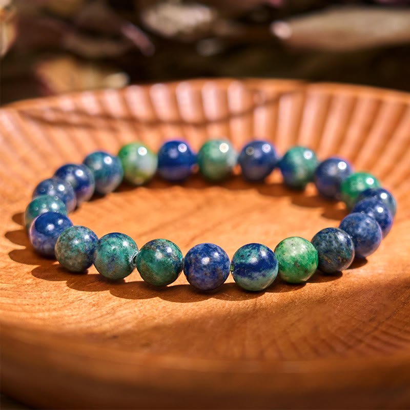 Bracelet d'équilibre en œil de tigre de 8 mm pour un soutien calme
