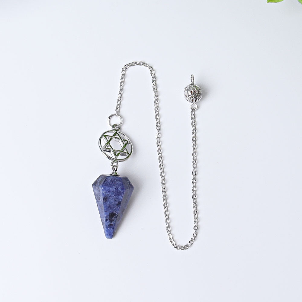 9" Crystal Pendulum Arrow Head - 9 Inch Healing Tool
