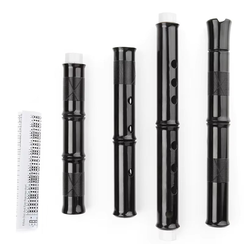 Chinese Traditional Resin Musical Instrument Nine Section Xiao in G Key Suitable for Beginners