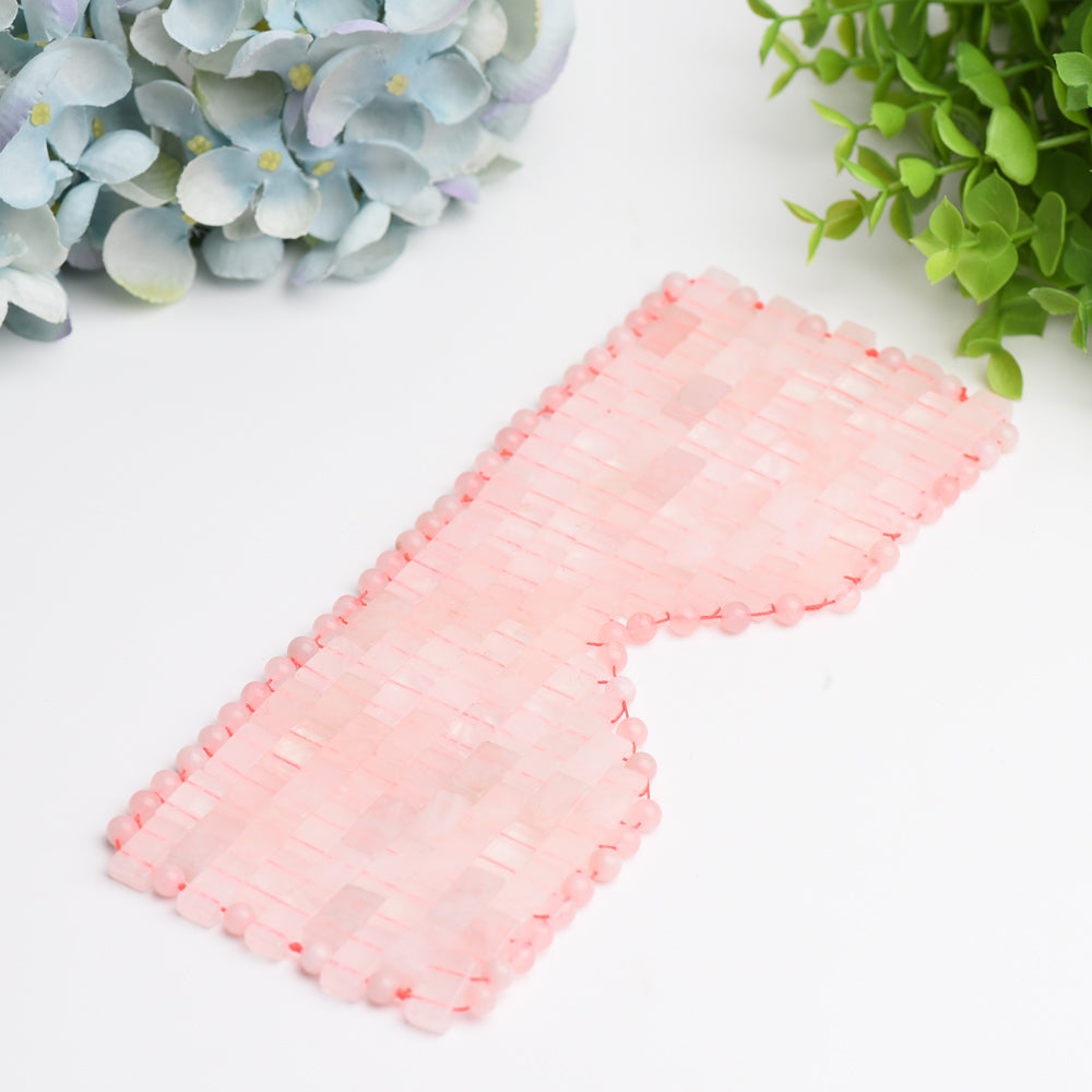 9 Inch Mixed Crystal Healing Eye Mask for Meditation