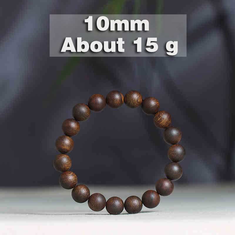 Bracelet en bois d'agar 9 points | Sons de guérison