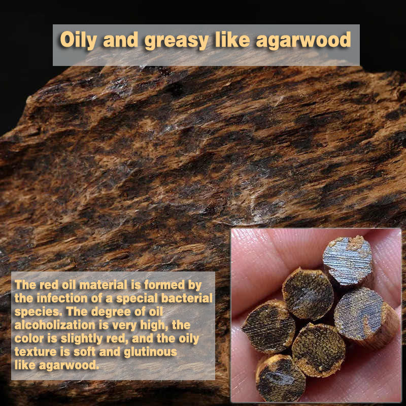 Bracelet en bois d'agar 9 points | Sons de guérison