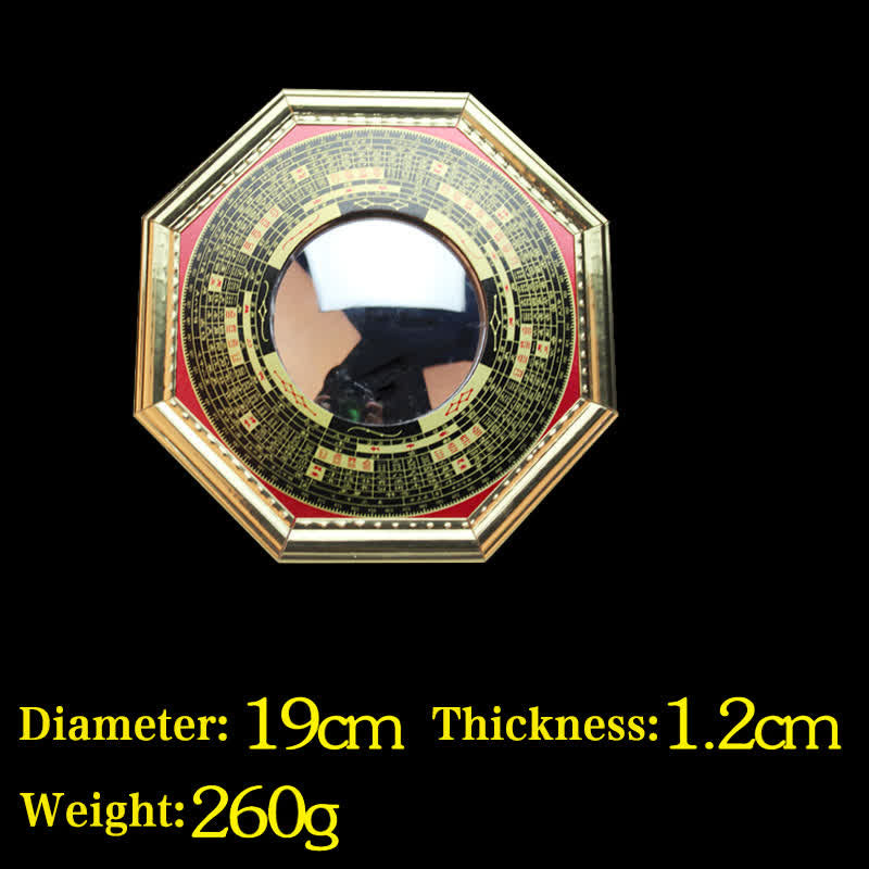 Feng Shui Bagua Map Mirror for Balance & Harmony | Wall Art