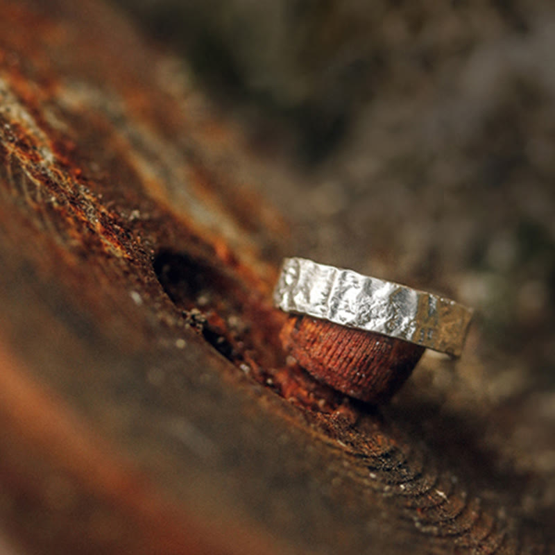Bague de couple en argent sterling 925 | Protection spirituelle