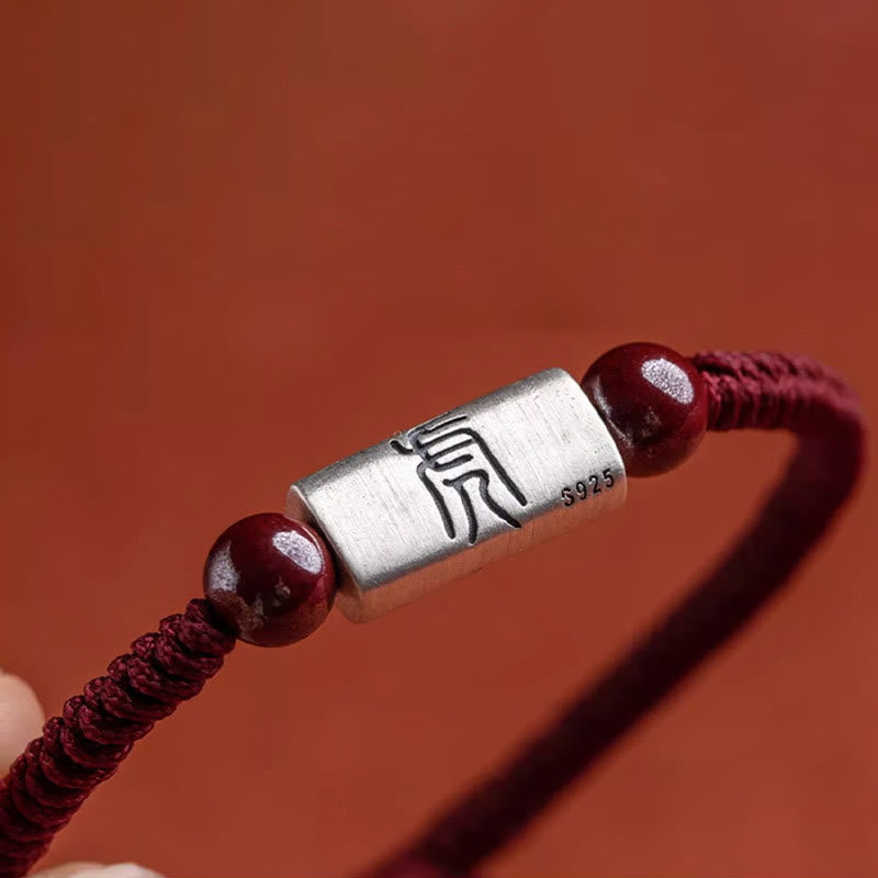 Bracelet de protection du zodiaque chinois en argent sterling 925