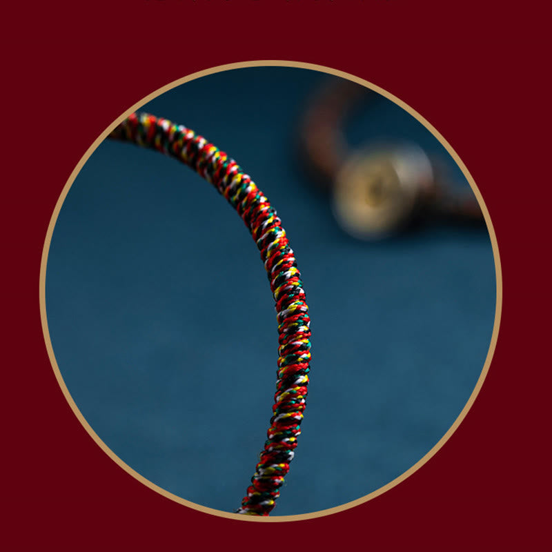 Bracelet de protection du zodiaque chinois en argent sterling 925 15 cm