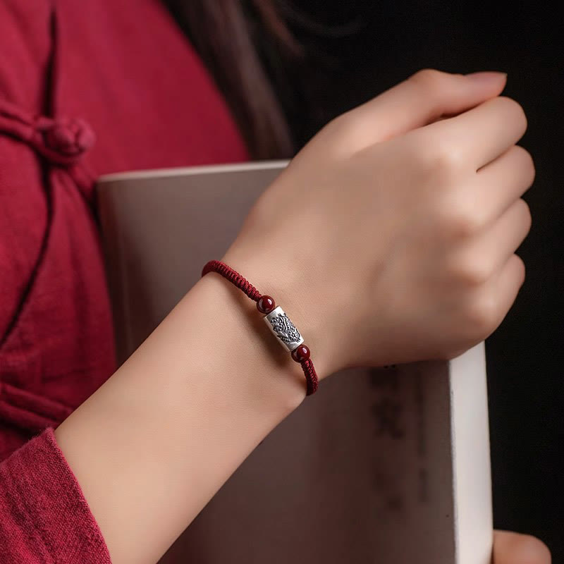 Bracelet de protection du zodiaque chinois en argent sterling 925