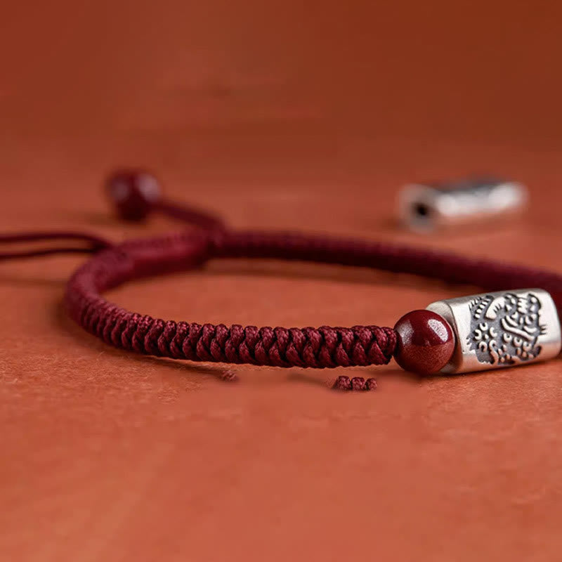 Bracelet de protection du zodiaque chinois en argent sterling 925