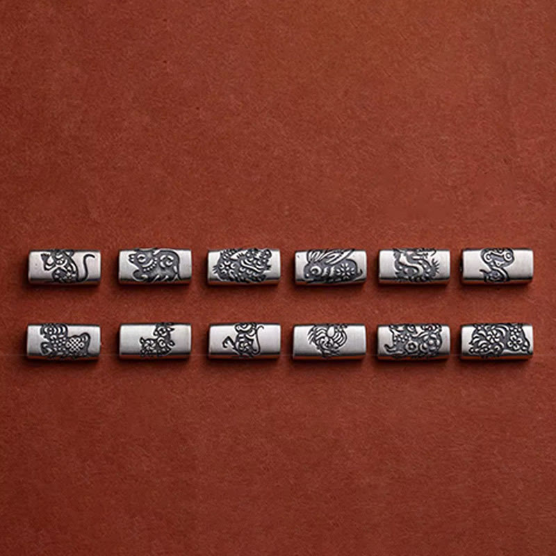 Bracelet de protection du zodiaque chinois en argent sterling 925