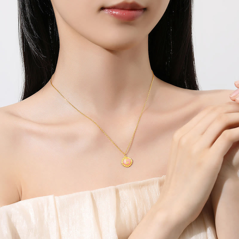 Collier et bracelet serpent en argent sterling 925 avec symbole du zodiaque chinois