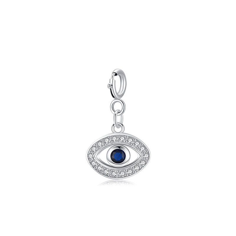 Collier pendentif Hamsa en argent sterling 925 pour la protection contre le mauvais œil