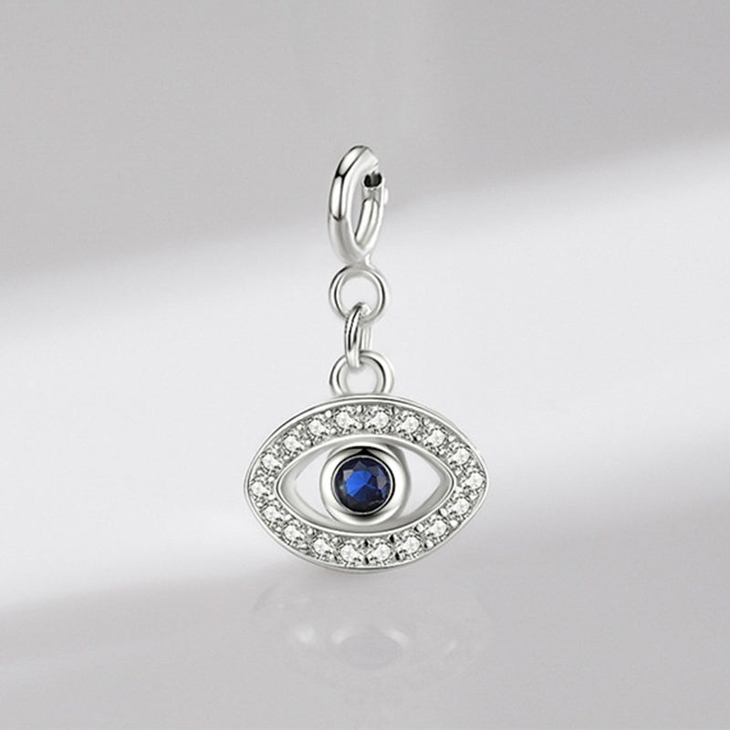 Collier pendentif Hamsa en argent sterling 925 pour la protection contre le mauvais œil