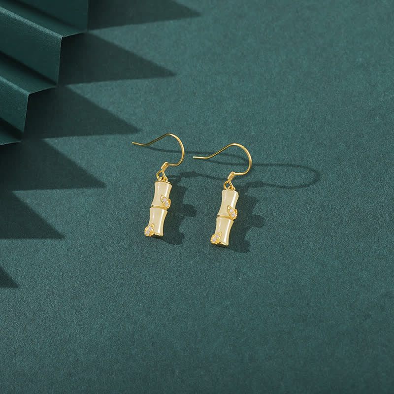 Boucles d'oreilles en argent sterling 925 et jade pour la prospérité et la protection