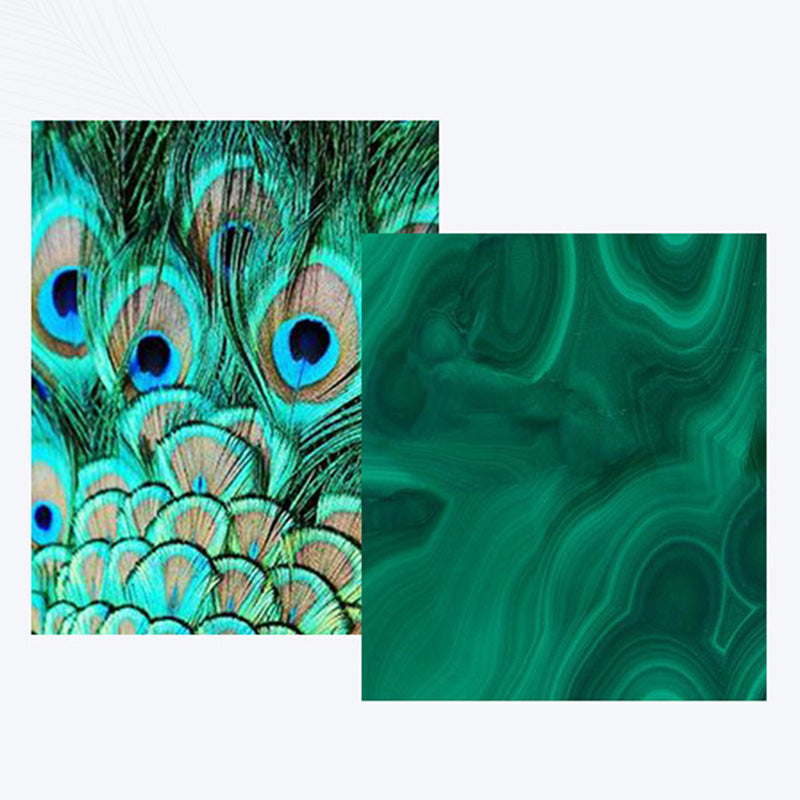 Boucles d'oreilles pendantes anti-anxiété en argent sterling 925 et malachite