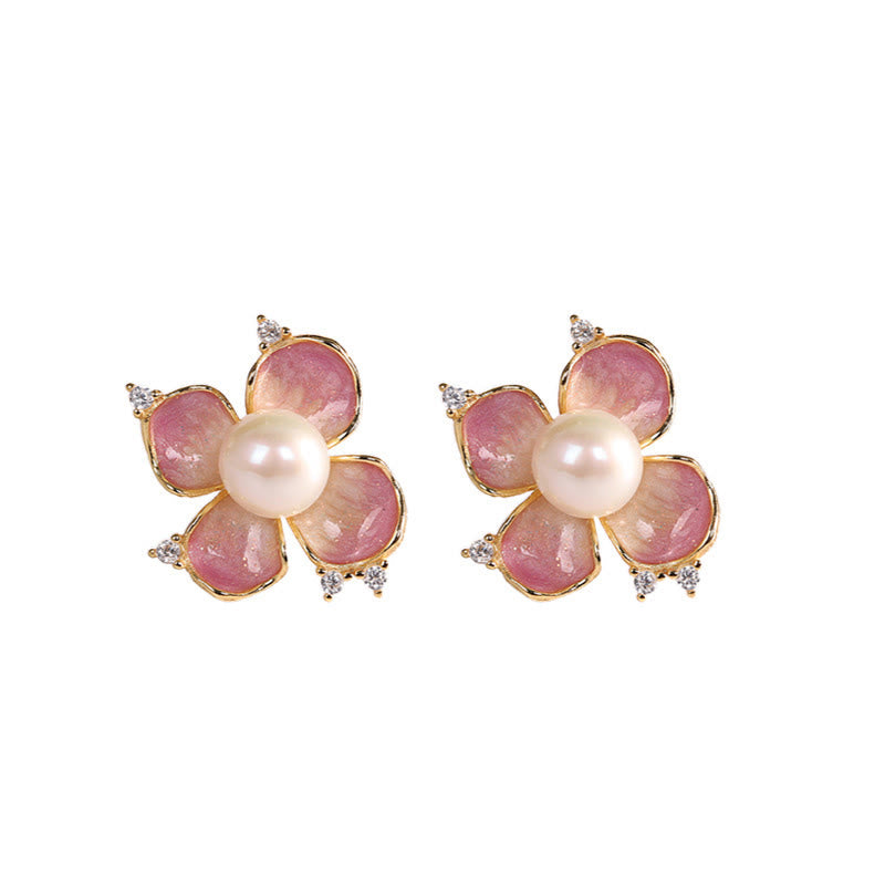 Parure collier et boucles d'oreilles en argent sterling 925 avec perles | Symbole de sagesse