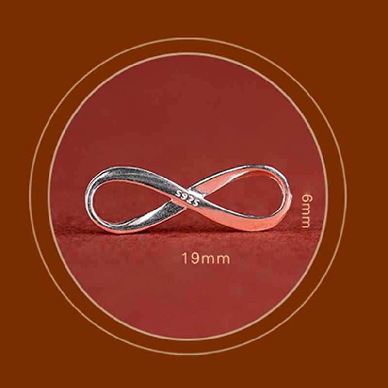 Bracelet en argent sterling 925 avec cordon rouge et protection contre les nœuds sans fin