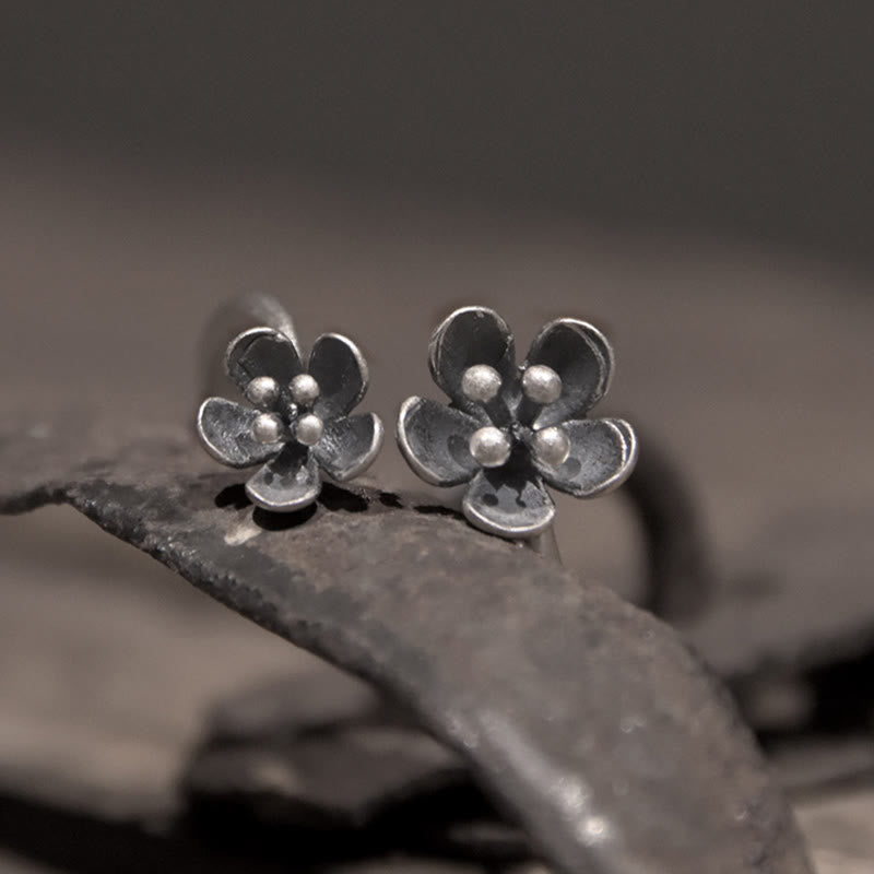 Bague Fleur Spirituelle en Argent Sterling 925