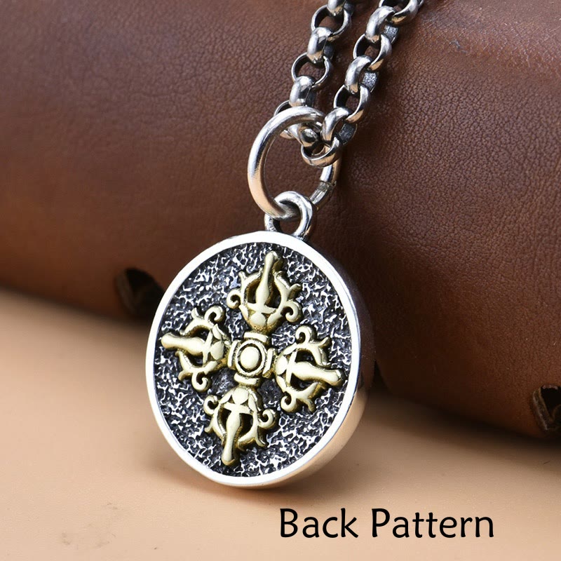 Collier spirituel de la déesse Zakiram en argent sterling 925