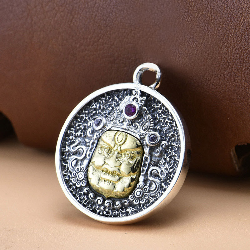 Collier spirituel de la déesse Zakiram en argent sterling 925