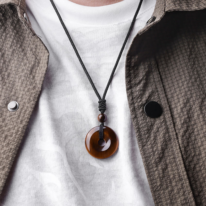Unisex Spiritual Lucky Coin Pendant Necklace