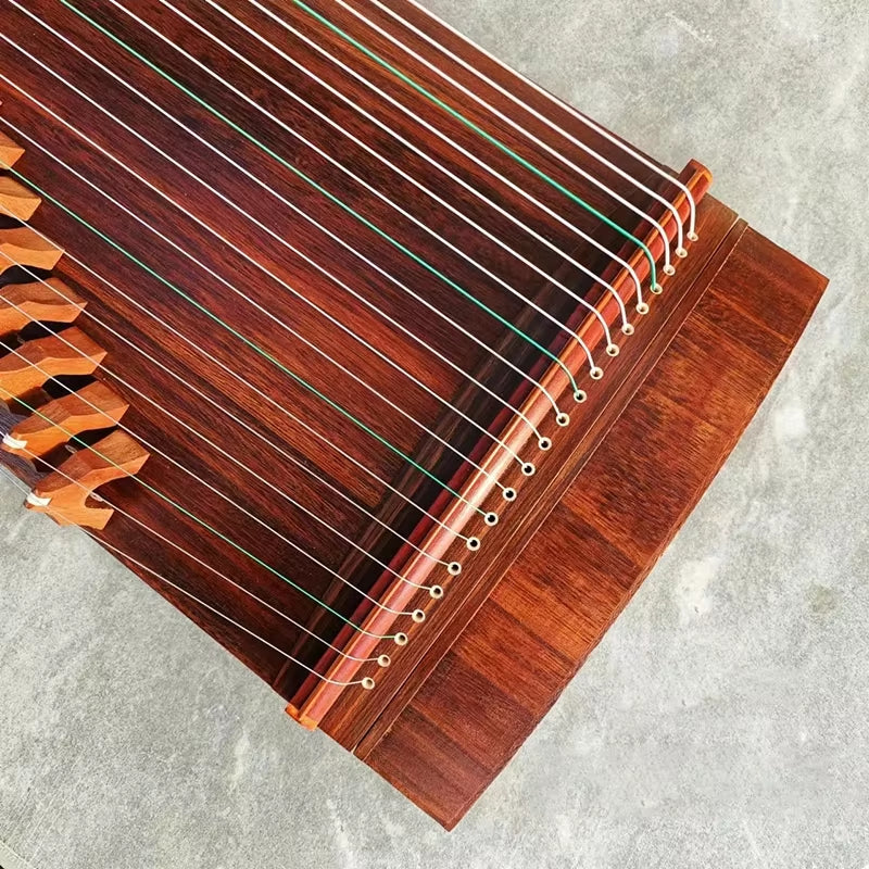 100Cm Portable Small Guzheng 21 Strings Handmade Paulownia Wood Zither Beginner Guqin Gifts Traditional Chinese Music Instrument