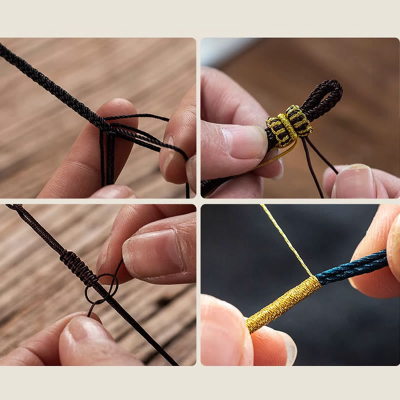 Bracelet porte-bonheur serpent du zodiaque en or 999