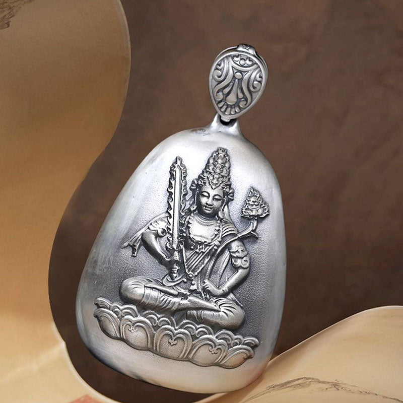 Collier pendentif de protection du zodiaque chinois en argent sterling 999