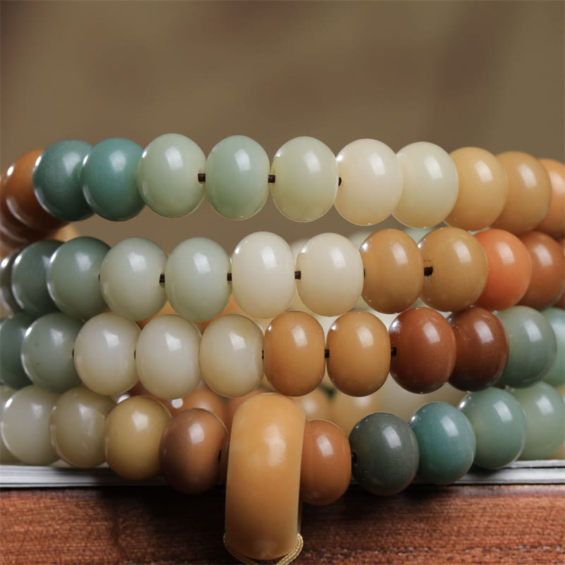108 Beads Bodhi Seed Mala Bracelet for Meditation Peace
