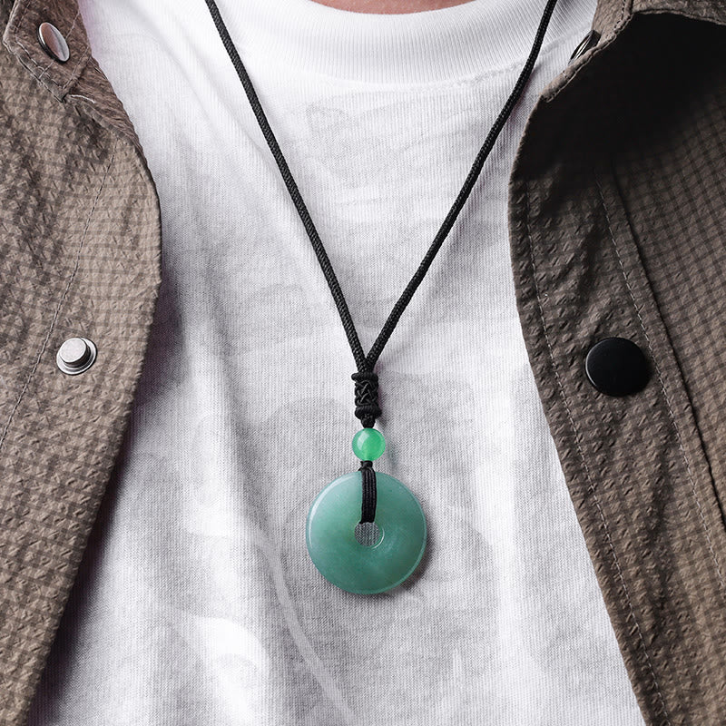 Unisex Spiritual Lucky Coin Pendant Necklace