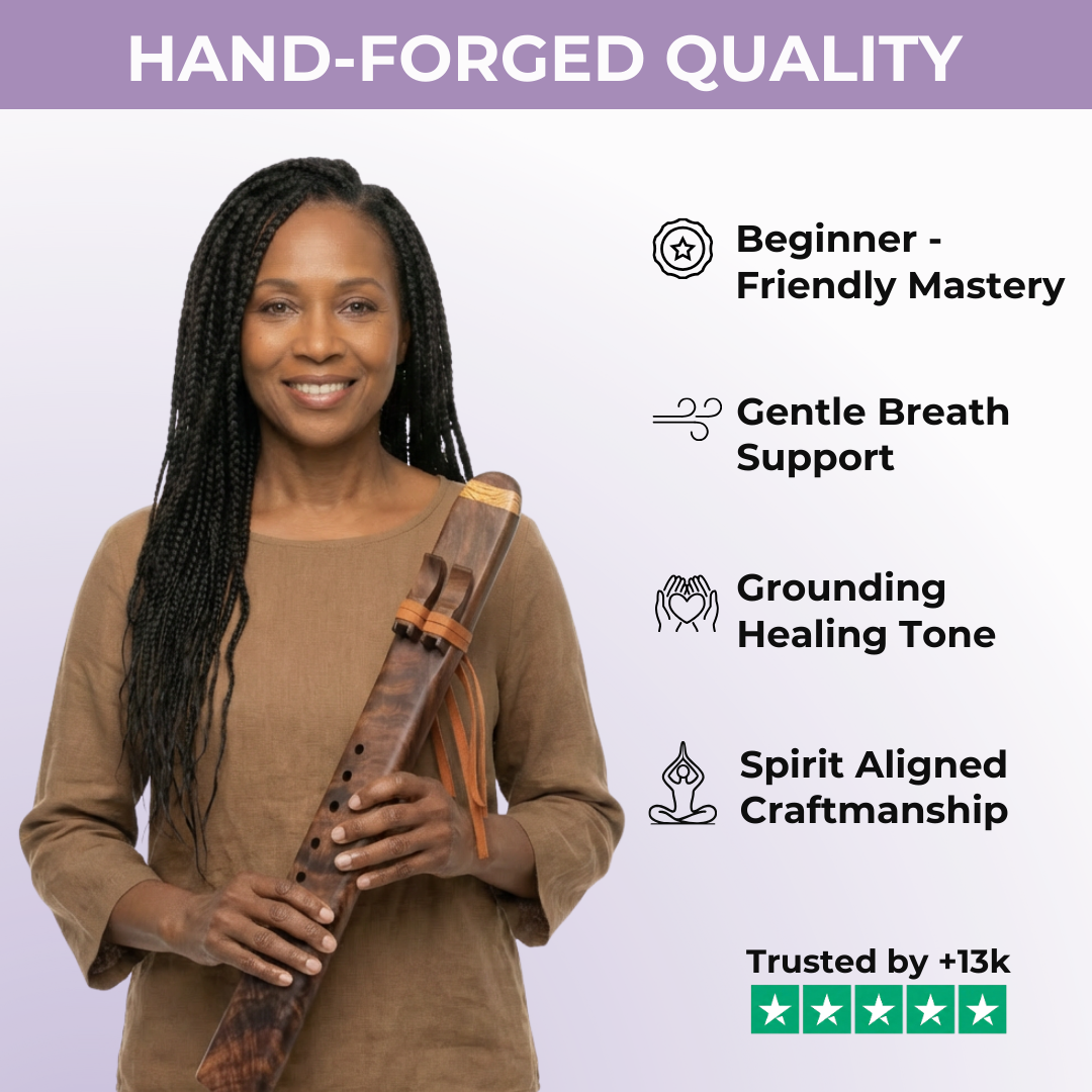 Sol, Fa#, Fa, Mi, Ré, Do# grave, Do grave Flûte à bourdon en cèdre aromatique Commande à réaliser - Fait main