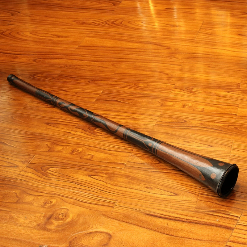 55" Professional Didgeridoo Instrument - Roasted Wood