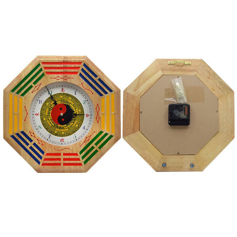 24cm Feng Shui Bagua Map Balance Energy Wall Clock