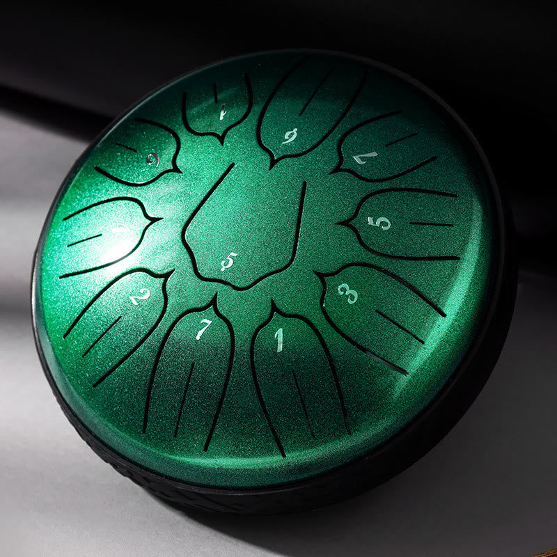 Kit de méditation Lotus de 6 pouces à 11 notes en acier
