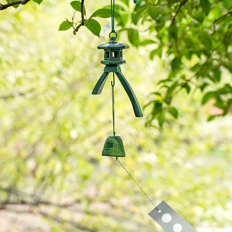 75cm Handmade Auspicious Iron Wall Hanging Chime Bell