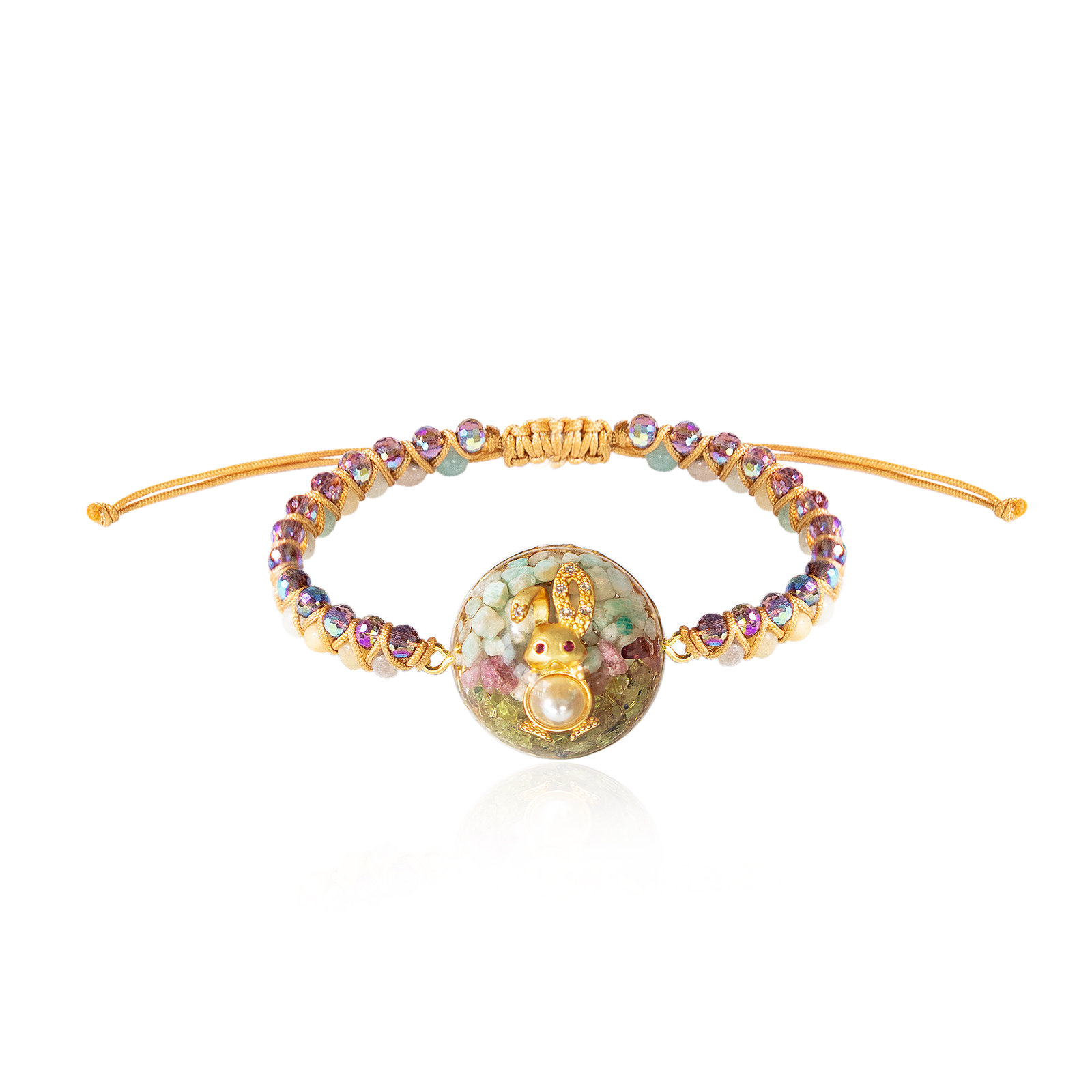 « Bracelet d'Orgone de Manifestation d'Abondance »