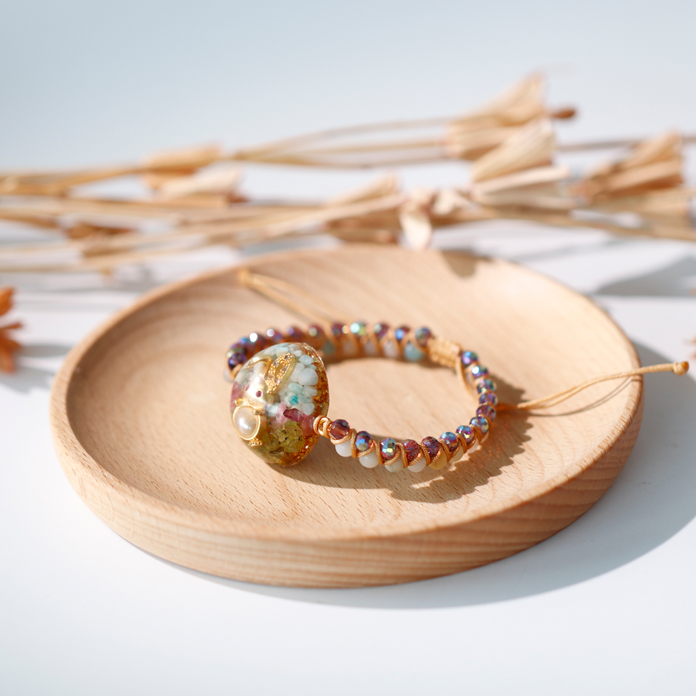 « Bracelet d'Orgone de Manifestation d'Abondance »