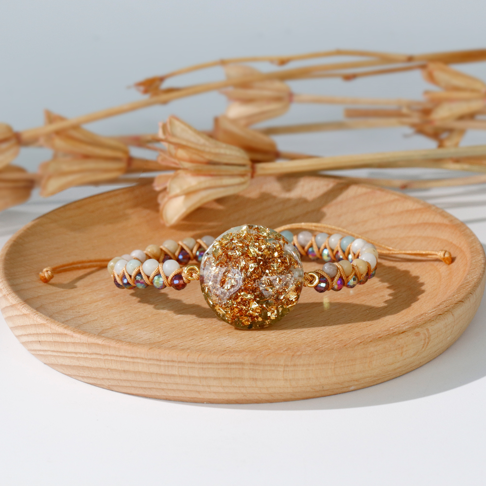 « Bracelet d'Orgone de Manifestation d'Abondance »