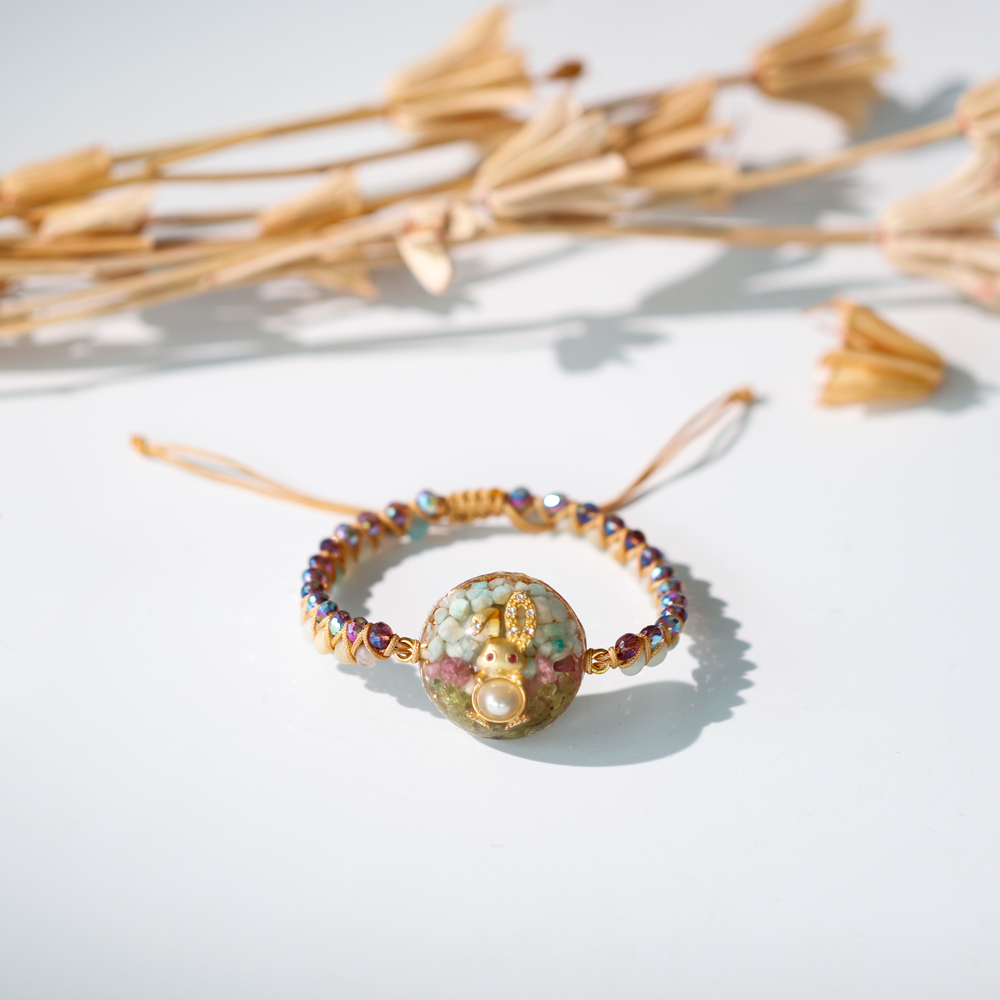 « Bracelet d'Orgone de Manifestation d'Abondance »